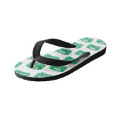 Cute grappige retro radio cartoon kinder teenslippers (Schuin)