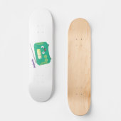 Cute grappige retro radio cartoon persoonlijk skateboard (Voorkant)