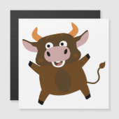 Cute grappige stier (Voorkant / Achterkant)