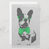 Cute grappige trendy  beest Franse bulldog Briefpapier (Voorkant / Achterkant)
