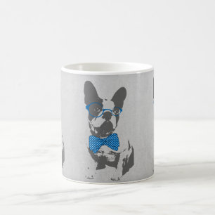 Cute grappige trendy  beest Franse bulldog Koffiemok