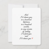 Cute Grappige Valentijnkaart voor Hem of Haar Feestdagenkaart (Voorkant)