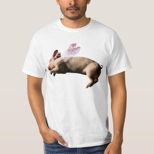 Cute grappige vliegende t - shirts (Voorkant)