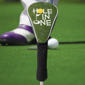 Cute grass Hole in One Golfheadcover