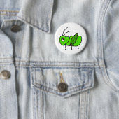 Cute Grasshopper Ronde Button 5,7 Cm (In situ)