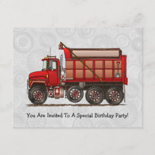 Cute Gravel Dump Truck Kaart