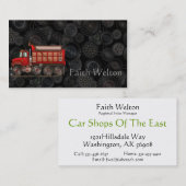 Cute Gravel Dump Truck Visitekaartje (Voorkant / Achterkant)