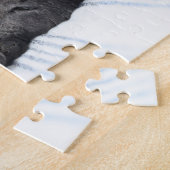 Cute Gray Cat Puzzle Legpuzzel (Zijkant)