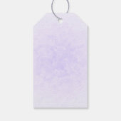 Cute Gray Dinosaur Speelgoed Waterverf Birthday Cadeaulabel (Achterkant)