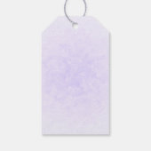 Cute Gray Dinosaur Speelgoed Waterverf Dank u Cadeaulabel (Achterkant)