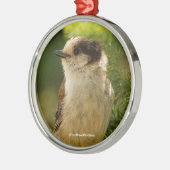Cute Gray Jay Whiskeyjack Songbird Metalen Ornament (Links)