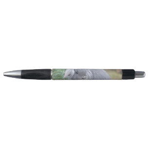 Cute gray konijn pen