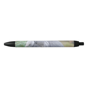 Cute gray konijn zwarte inkt pen