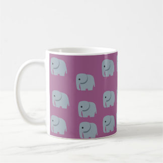 Cute gray-olifant mok