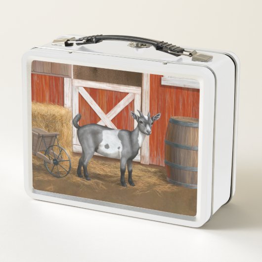 Cute Gray Spotted Goat (Achterkant)