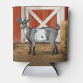 Cute Gray Spotted Goat Blikjeskoeler (Voorkant)