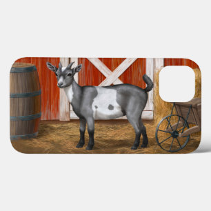 Cute Gray Spotted Goat Case-Mate iPhone Case