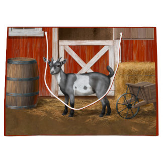 Cute Gray Spotted Goat Groot Cadeauzakje