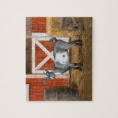 Cute Gray Spotted Goat Legpuzzel (Verticaal)