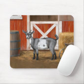 Cute Gray Spotted Goat Muismat (Met muis)