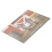 Cute Gray Spotted Goat Notitieblok (Schuin)