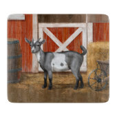 Cute Gray Spotted Goat Snijplank (Voorkant)