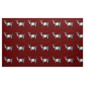 Cute Gray Spotted Goat Stof (Yard (91,4 cm))