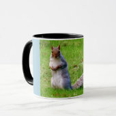 Cute Gray Squirrel Mok (Voorkant links)