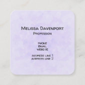 Cute Gray Tyrannosaurus Rex Dinosaur Speelgoed Bus Vierkante Visitekaartje (Achterkant)