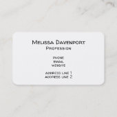 Cute Gray Tyrannosaurus Rex Dinosaur Speelgoed Bus Visitekaartje (Achterkant)