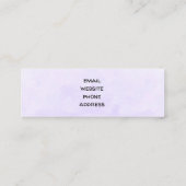 Cute Gray Tyrannosaurus Rex Dinosaur Speelgoed Mini Visitekaartje (Achterkant)