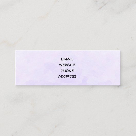 Cute Gray Tyrannosaurus Rex Dinosaur Speelgoed Mini Visitekaartje (Achterkant)