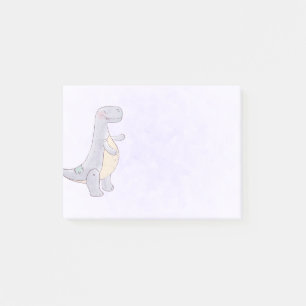Cute Gray Tyrannosaurus Rex Dinosaur Speelgoed Post-it® Notes