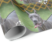 Cute Great Dane Cadeaupapier (Rol Hoek)