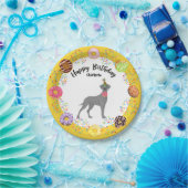 Cute Great Dane Dog Birthday Party Paper Bord (Feest)