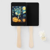 Cute Great Dane Dog Halloween Jack O Lantern Pumpk Handwaaier (Voorkant en achterkant)