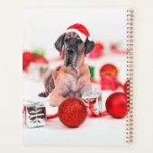 Cute Great Dane Dog-kerstkerstkerstkerstkerstkerst Planner (Achterkant)