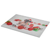 Cute Great Dane Dog-kerstkerstkerstkerstkerstkerst Snijplank (Hoek)