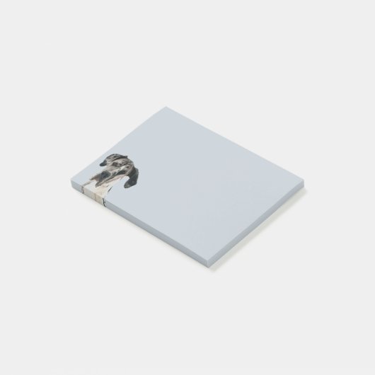 Cute Great Dane Dog Pet Animal Art Post-it Notes (Schuin)