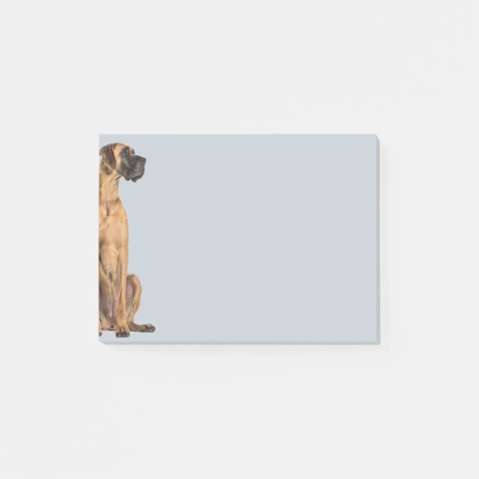 Cute Great Dane Dog Pet Animal Art Post-it Notes (Voorkant)