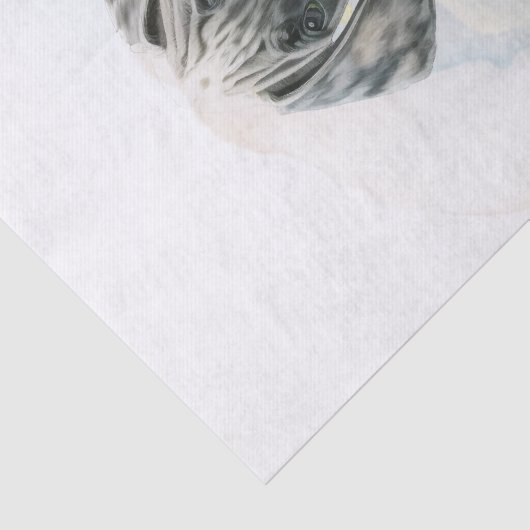 Cute Great Dane Puppy Dog Tissuepapier (Detail)