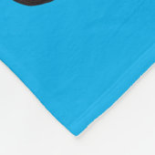 Cute Great Dane Puppy Fleece Deken (Hoek)