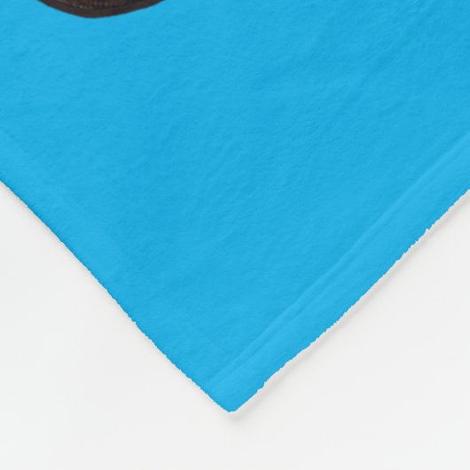 Cute Great Dane Puppy Fleece Deken (Hoek)