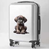 Cute Great Dane Puppy Sticker (Koffer)