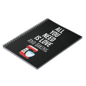 Cute Great Gifts For Bakers Baking Lover Bake Notitieboek (Linkerzijde)