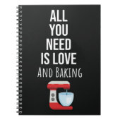 Cute Great Gifts For Bakers Baking Lover Bake Notitieboek (Voorkant)