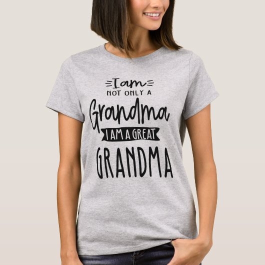 Cute Great Grandma Funny Great Grandma Gift T-shirt (Voorkant)