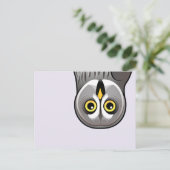 Cute Great Grey Owl Briefkaart (Staand voorkant)