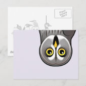 Cute Great Grey Owl Briefkaart (Voorkant / Achterkant)