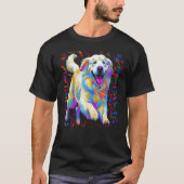 Cute Great Pyrenees Dog T-shirt (Voorkant)